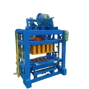 lightweight concrete block making machine small mini hollow cement sand brick making machinery for sale