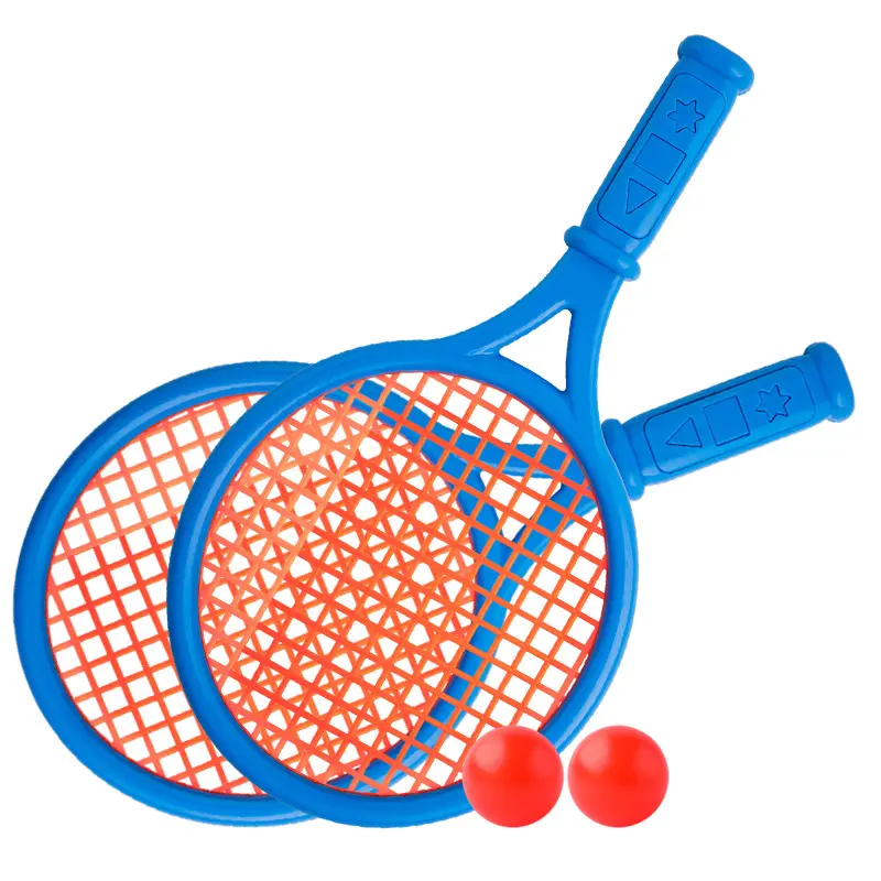 Kinder Badminton schläger Set Eltern-Kind-Interaktion Jungen und Mädchen Sport Strand Indoor Tennis Spielzeug 2-4 Jahre altes Baby