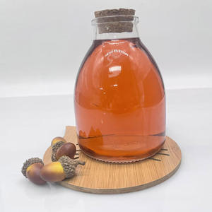 Botella Cuadrada de Vidrio Transparente con Tapa Segura, Elegante, Duradera y Reutilizable para Cocina Comercial, Aceite de Oliva, Vinagre, Jugos y Siropes - Product Image 1