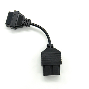 Kabel Diagnostik Truk OBD <span class=keywords><strong>2</strong></span> 20-Pin, Adaptor Pemindai Diagnostik Mobil untuk Aplikasi Mesin Otomotif Elektronik PVC - Product Image 2