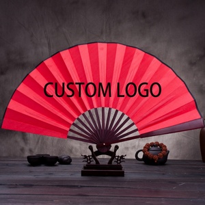 Custom New Customized Handheld Fabric Folding Fans for Promotion <b>Gift</b> Hand Fan - Product Image 4