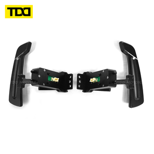 Palancas de cambio magnéticas de fibra de carbono TDD compatibles con el volante Porsche 718, Cayman, GT4, 991, Panamera P1 - Product Image 1