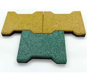 -En forma de hueso de perro de goma para suelos de baldosas para patio y jardín - Product Image 5