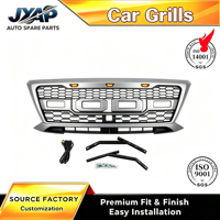 Grille avant JAXP Aftermarket LED ABS noir mat 100% neuve compatible avec F150 2004-2008, pièces de rétrofit