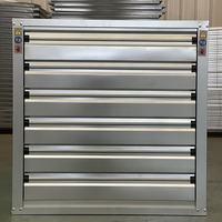 Ventilateur d'évacuation à pales en acier inoxydable dynamiquement équilibrées, fonctionnement à faible vibration, évite le desserrage structurel pendant une utilisation prolongée