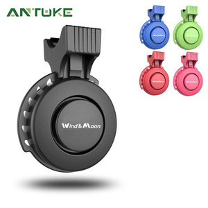 Timbre para Bicicleta Wind&Moon Rojo Cereza, Recargable por USB, Sonido Fuerte, Bocina de Resina Plástica para Vehículos Eléctricos y Scooters - Product Image 2