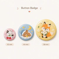 Épingle à bouton personnalisée Cuisson logo personnalisé Épingle en métal logo 37mm Épingles à bouton de décoration de sac rond coloré personnalisées