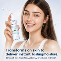 Sérum en spray à l'acide hyaluronique et aux céramides, hydratation intense, réparation de la barrière cutanée, anti-âge, brume pour le visage à usage quotidien, pour tous types de peau