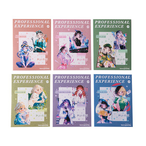 10 adesivi Per pacchetto di esplorazione della carriera della <span class=keywords><strong>serie</strong></span> originale di personaggi femminili Per Scrapbooking e Journaling - Product Image 5