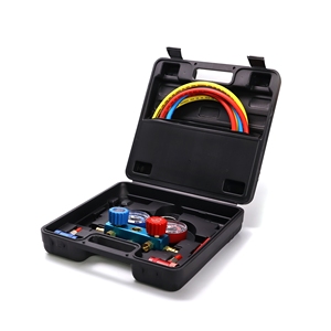 029 xe công cụ Chẩn đoán <span class=keywords><strong>Tester</strong></span> 3 Way AC Manifold Gauge Set ô tô điều hòa không khí công cụ sửa chữa - Product Image 1
