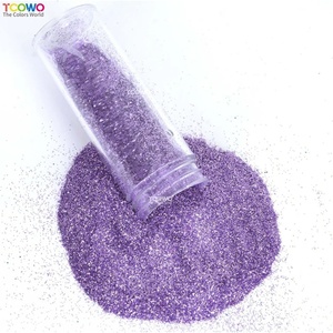 Polvo de purpurina de poliéster ultrafino para decoración de uñas de Gel corporal, serigrafía resistente a disolventes, pintura en aerosol, purpurina para cara y cuerpo - Product Image 1