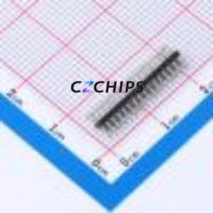 2LP000M022 Pin Header Bent Lead Through Hole,P=1.27mm Connector 1x16P 1.27mm Single Row 16P - Product Image 2