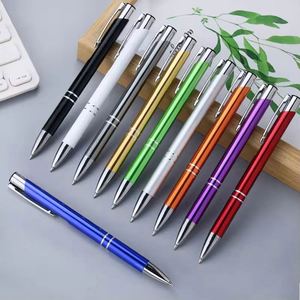 Stylo bille en métal personnalisé à logo publicitaire, gravure et impression de marque, idéal pour cadeaux promotionnels – Vente chaude - Product Image 4