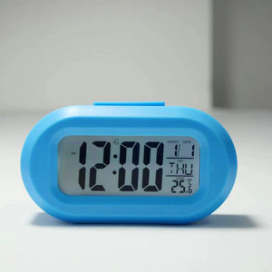 Đồng hồ kỹ thuật số đầu giường trẻ em <span class=keywords><strong>Mini</strong></span> hình bầu dục - Product Image 2