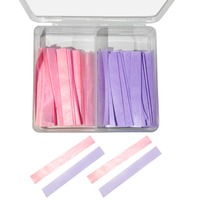 Ruban en papier coloré mixte pour rehaussement de cils, compensateur de teinture et de permanente, bande de couverture 1000 pièces