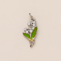 2025 nouveauté bricolage en acier inoxydable breloques argent fleur lettre cochon couteau Folk cuillère Hot Dog écouteur pendentif pour la fabrication de bijoux