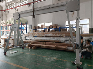 1 tấn Mini hội thảo cần cẩu 0.5 tấn hợp kim nhôm nhỏ giàn cần cẩu để nâng - Product Image 4