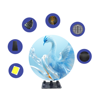 Pantalla LED Esférica Flexible MDS, Matriz Mecánicamente Giratoria, Pantalla de Bola LED, SDK y OEM, Color Completo, Alto Brillo, Tamaño Personalizado