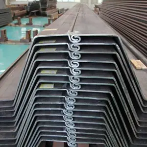 Hot Rolled Z Type Q390 Steel Sheet Pile Q390 Q345 A52 SY390 SY295 SP-III U Steel Sheet Piling Pile Prices