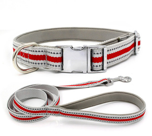 Collar de nailon suave y reflectante para mascotas, correa interior acolchada y ligera - Product Image 4