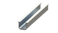 Support de montage solaire Amoy Mini Rail pour l'installation de panneaux photovoltaïques sur toiture avec garantie de 10 ans, résistance au vent de 60 m/s et résistance à la neige de 1,6 kN/m²