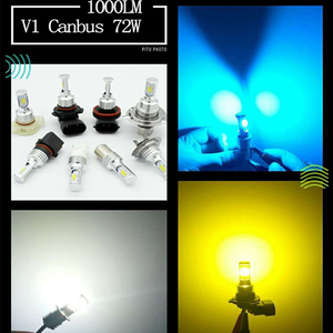 ไฟ LED ถอยหลังสำหรับ T20 P21W 1156 BA15S หลอดไฟรถยนต์7440 W21 72W CANbus T25 3156 P27W ไฟ LED สำรองอัตโนมัติ12V - Product Image 5