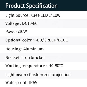 Manufacturing Use Safety <b>Projector</b> Light Warehouse Safety <b>LED</b> Lights - Product Image 6