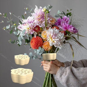 Spiral Ikebana Stem Holder for <b>Vases</b> Spiral Flower Stem Holder Ring Spiral DIY Flower Arrangement Holder - Product Image 3
