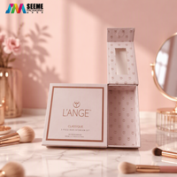 Boîte cadeau magnétique rigide noire mate de luxe personnalisée, emballage en carton premium avec logo pour cadeaux d'entreprise et de vente au détail