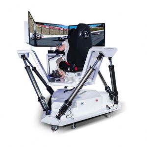 Simulador de Carreras de 6 Ejes (6DoF) con Velocidad Envolvente, Emocionante, con 3 Pantallas, Material Metálico, para Interiores, Aventura Educativa, Centro Comercial - Product Image 3