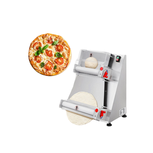 Machine à étaler la pâte à pizza à haute efficacité, presse à base de pizza à double rouleau pour roti, tortilla, pain naan, 220V 110V - Product Image 1