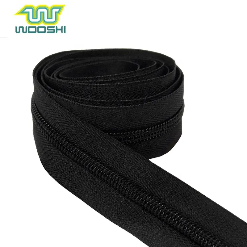 ECO-friendly High quality zipper #5 #7 #8 nylon zip for European and American market