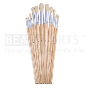 <span class=keywords><strong>Peinture</strong></span> <span class=keywords><strong>gouache</strong></span> acrylique à l'huile de pinceau d'art d'artiste en poils de porc ronds - Product Image 2