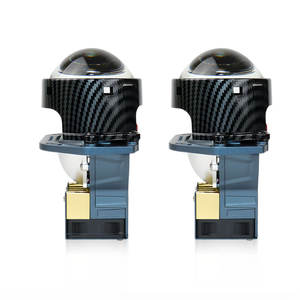 Sistemas de Iluminación Automotriz, Lente de Proyector Bi-LED de 3 Pulgadas para Faros Delanteros, 6000K 3000K K01 120W 16000LM 12V, Nueva Bombilla H4 de Ajuste Universal - Product Image 3