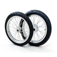 Ensemble de roues arrière pour moto SURRON S/X, pneu de montée modifié 17*2.15*36H, état neuf pour Surron Light Bee X/S modifié complet