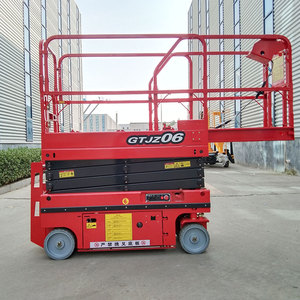 New Self-Propelled 300kg/500kg Load Capacity Hydraulic Scissor 6m 12m 3m Home Use Retail Restaurant <b>AC</b> <b>Mobile</b> Motor Engine Steel - Product Image 6