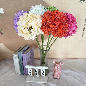Usine de fleurs artificielles Meiyu Craft, fleurs d'hortensia en soie pour mariage, décoration intérieure, accessoires de photographie - Product Image 1