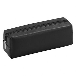Large Capacity Soft PU Leather Student Pencil <b>Bag</b> with Zipper Closure Light Weight & Portable Fashion Design <b>School</b> Use - Product Image 6