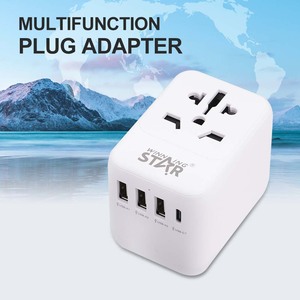 WINNING STAR ST-1009U USB Type C America китайский Европейский стандарт Универсальный адаптер для разъема многофункциональный адаптер для путешествий - Product Image 6