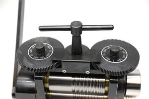 Tasanol TS-R6F 130x65mm Vollflache Manuelle Stahl-Walzmaschine Schmuckherstellungswerkzeug Metall-Handwalzwerk - Product Image 6
