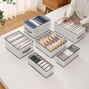 Organizador de Ropa para Armario, Cajones y Guardarropa, Lavable, para Guardar Ropa, Jeans y Ropa Interior - Product Image 1