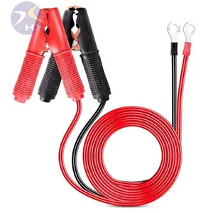 Pinzas de cocodrilo para Cable de batería de coche, pinzas de cocodrilo, conexión de soldadura, proveedores