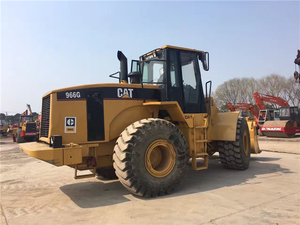 Chargeuse sur pneus Caterpillar 966G d'occasion, chargeuse frontale usagée pour travaux de construction routière et de stockage - Product Image 6