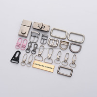 Accessoire de porte-clés en gros, fermoir à ressort pivotant, plusieurs couleurs, cordon, mousqueton, alliage métallique, clip de sangle, boucle pour sacs à main