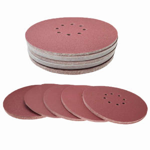 Disco de Lijado de Fibra Tongcheng de 9 Pulgadas (217 mm) con 8 Orificios, Respaldo de Aluminio y Base de Felpa para Lijar Paredes, Pisos y Muebles - Product Image 5