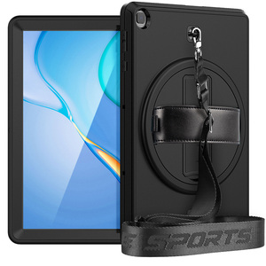 Funda 3 en 1 con soporte para tableta para niños, protector de pantalla y correas para <span class=keywords><strong>Huawei</strong></span> <span class=keywords><strong>Matepad</strong></span> <span class=keywords><strong>T10S</strong></span>/T10, 10,1 ", a prueba de golpes, cubierta de Tpu para PC seguro - Product Image 1