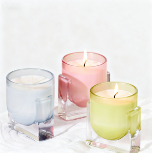 Portavelas Votivas de Vidrio Blanco de Alta Calidad Hechos a Mano para Navidad, Frascos de 200 ml para Velas de Té, Únicos, para Velas Aromáticas de Cera de Soja para el Hogar - Product Image 2