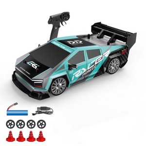 Nouvelle Voiture Télécommandée Haute Vitesse Tout-Terrain 4x4 1:24 RC en Métal, Modèle SJY-8601-8603/8601E-8603E, Meilleure Voiture de Drift avec Effet de Fumée et Câble USB - Product Image 2