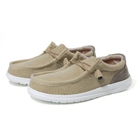 Automne à la mode décontracté toile mocassins pour hommes et femmes transfrontalier populaire sans lacet commerce extérieur chaussures de course