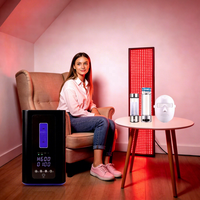 Générateur d'eau hydrogénée et machine d'inhalation 1800 ml OEM/ODM SPE/PEM avec certification CE 510K, stock en vrac aux États-Unis pour athlètes